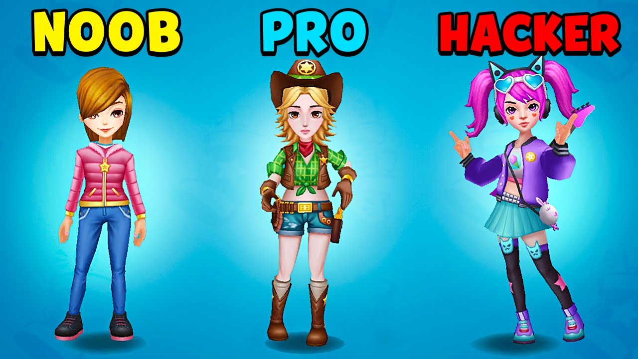 NOOB vs PRO vs HACKER - Subway Princess Runner