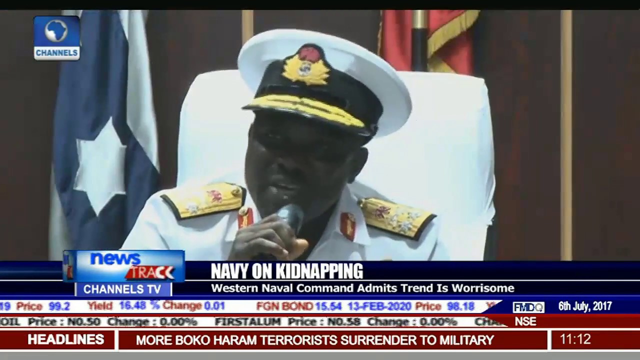 Western Naval Command Admits Worrisome Kidnapping Trend