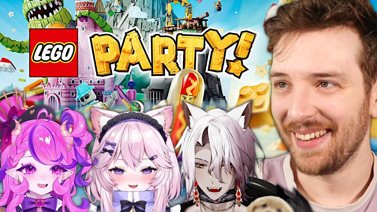 LEGO PARTY WITH IRONMOUSE, NYANNERS & AETHEL