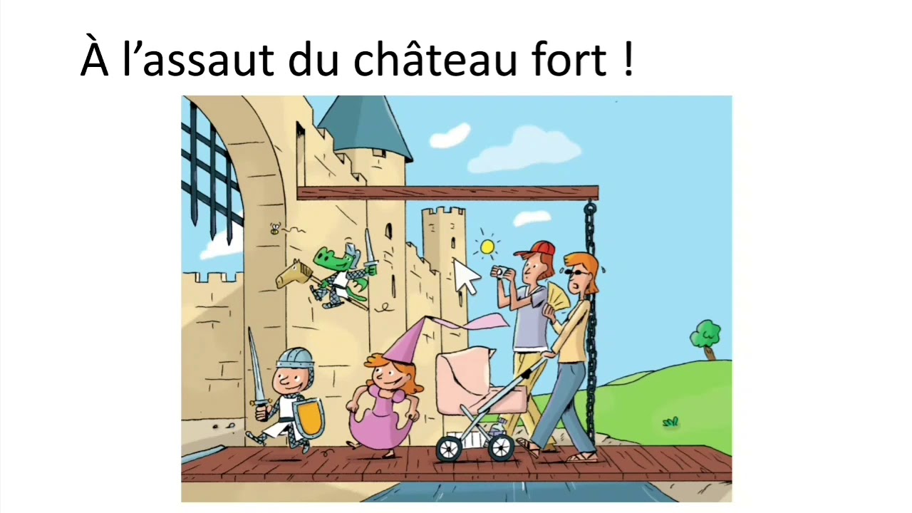À l'assaut  du château  fort! Page 140/141