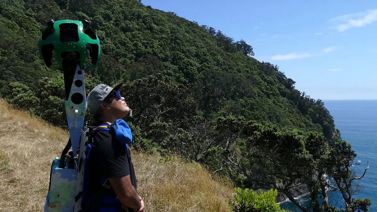 Explore Moutohorā (Whale Island) with Google Street View