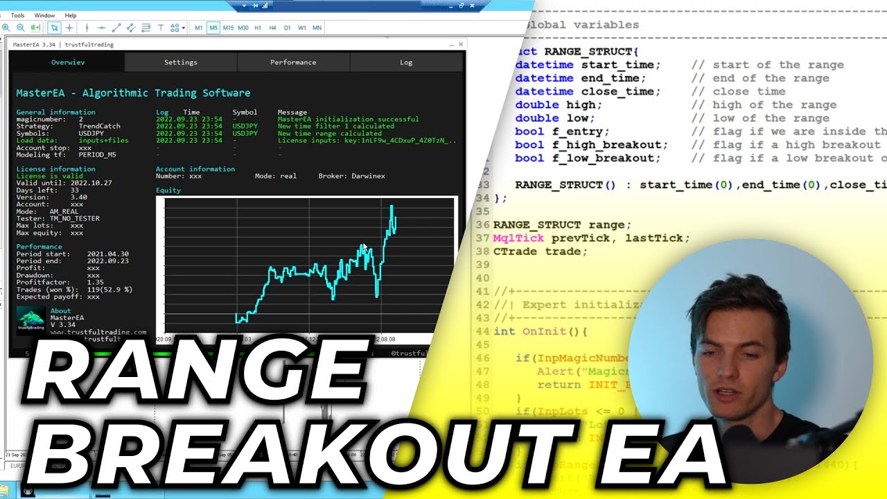 Range Breakout EA mql5 Programming | Part 1/4