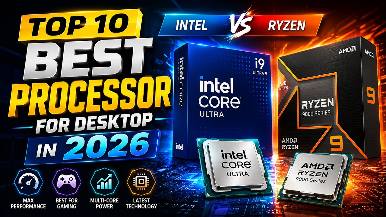 Top 10 Best Processor for desktop in 2026 Finally Revealed