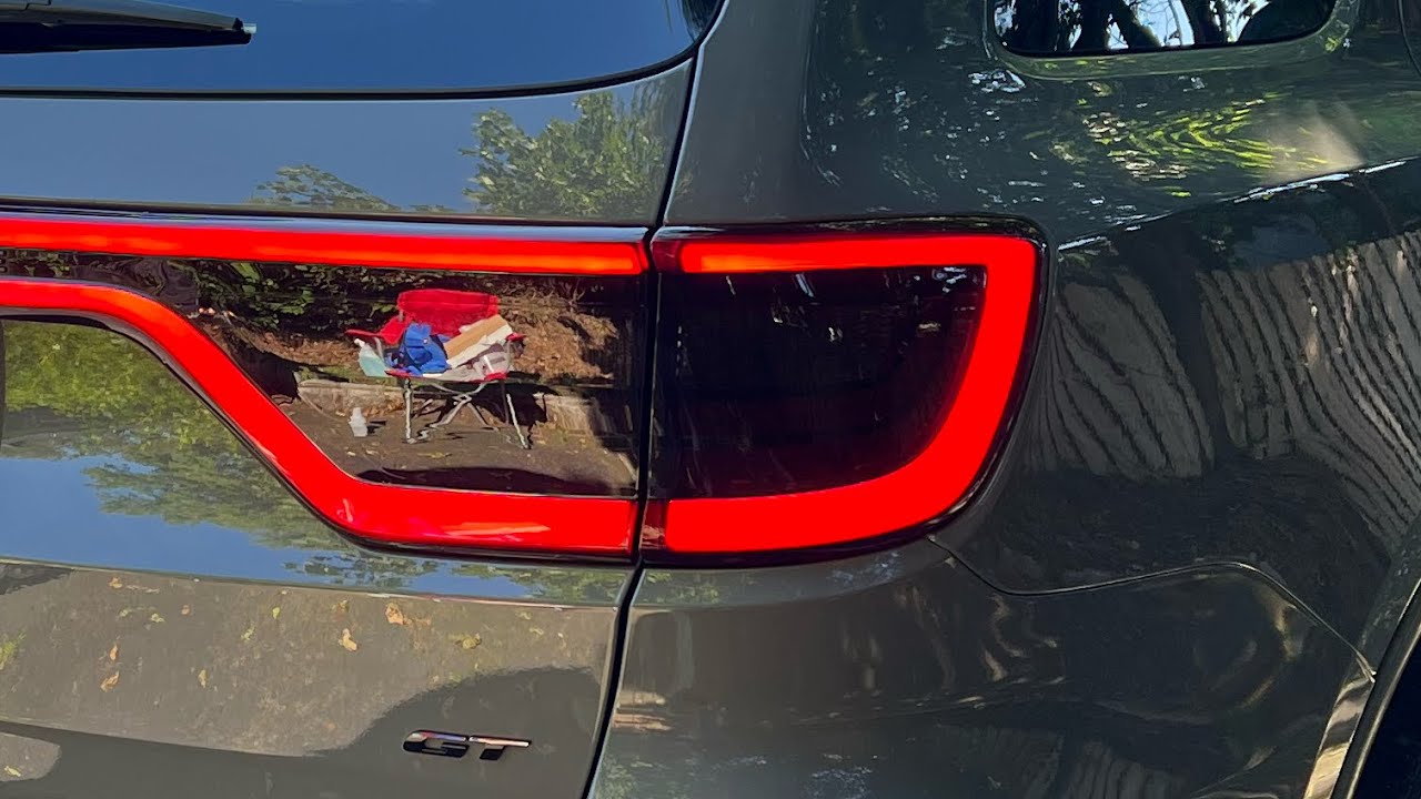 2021 Dodge Durango GT Plus - How to Install Taillight Tint (Dark Smoke) Amazon Purchase