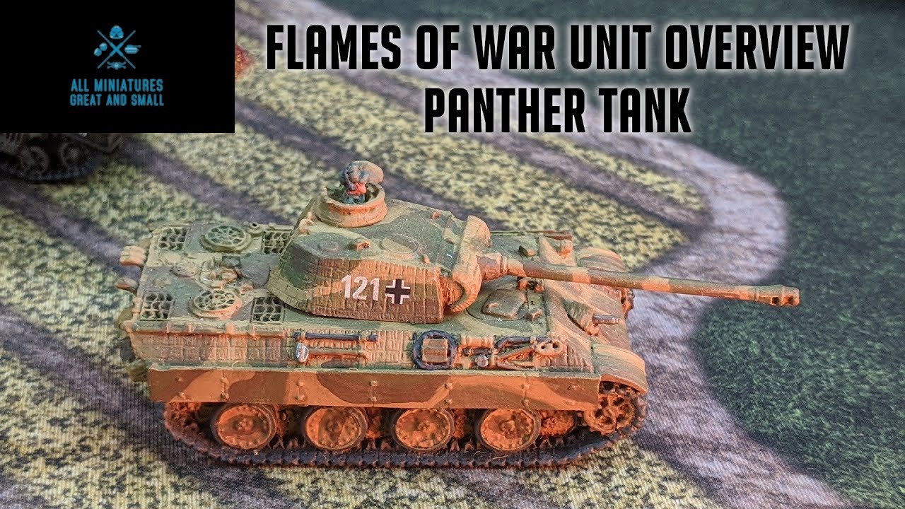 Обзор подразделения Flames of War: танк «Пантера»