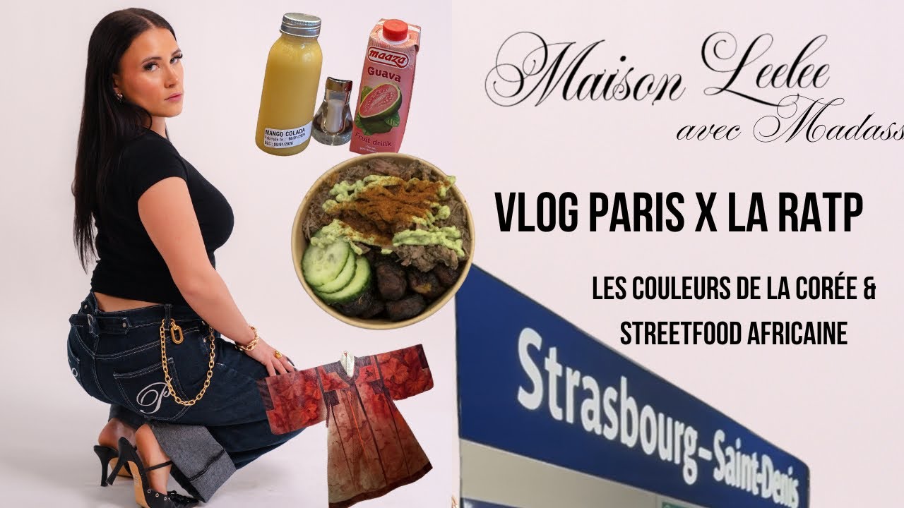 VLOG Paris x la ratp & « les couleurs de la Corée »  /Madass 