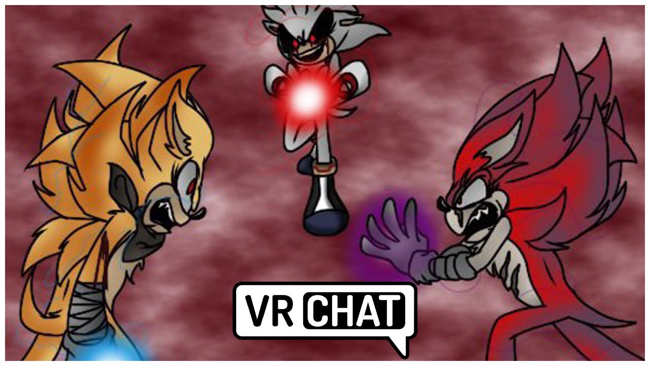Silver.EXE VS Multiverse Sonic & Boom Sonic! (VR Chat)
