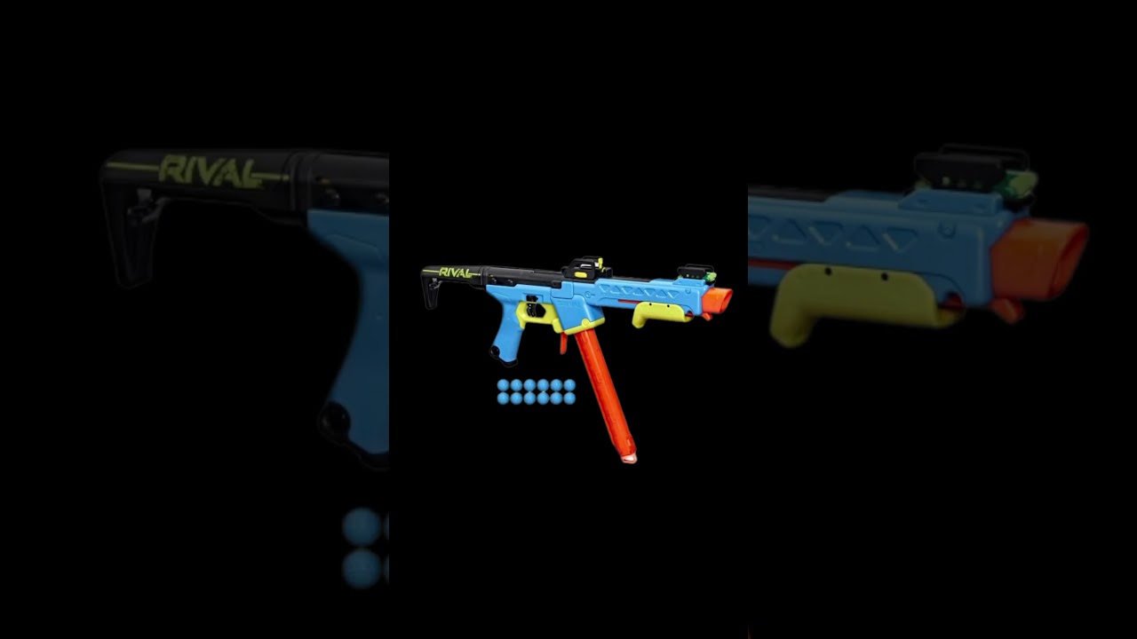 Nerf rival pathfinder vs nerf mp5 #nerfgun