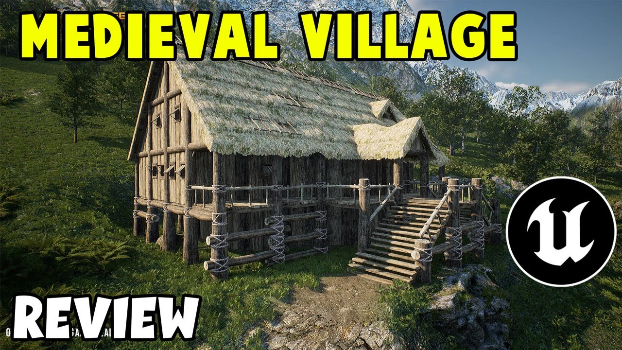 Unreal Engine 5 | Medieval Village & Props Pack (REVIEW)