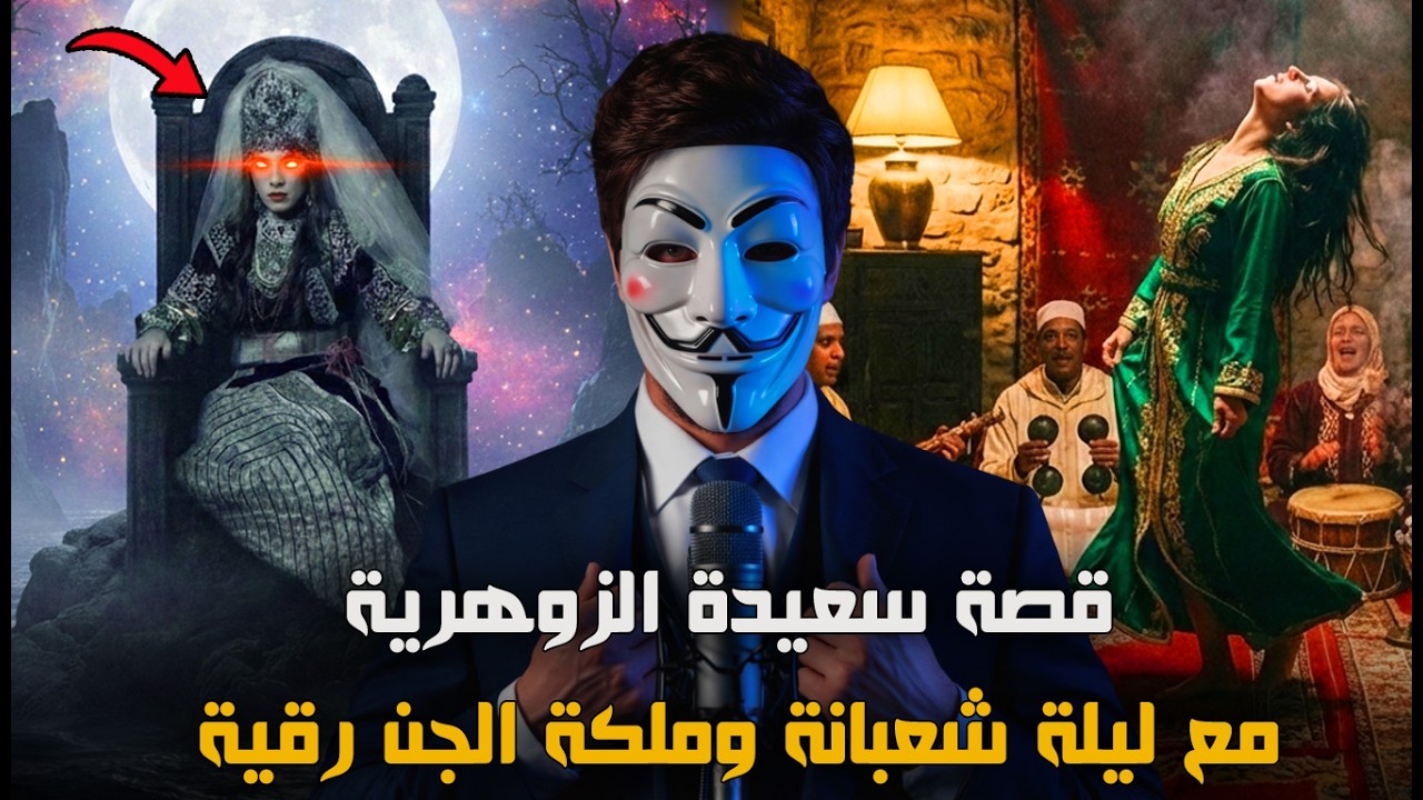 قصة سعيدة الزوهرية مع ليلة شعبانة و عهد الدم مع ملكة الجن رقية | قصة حقيقية مرعبة