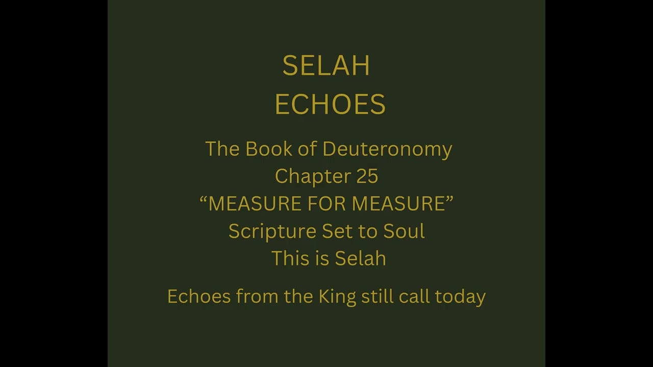 7. Measure for Measure