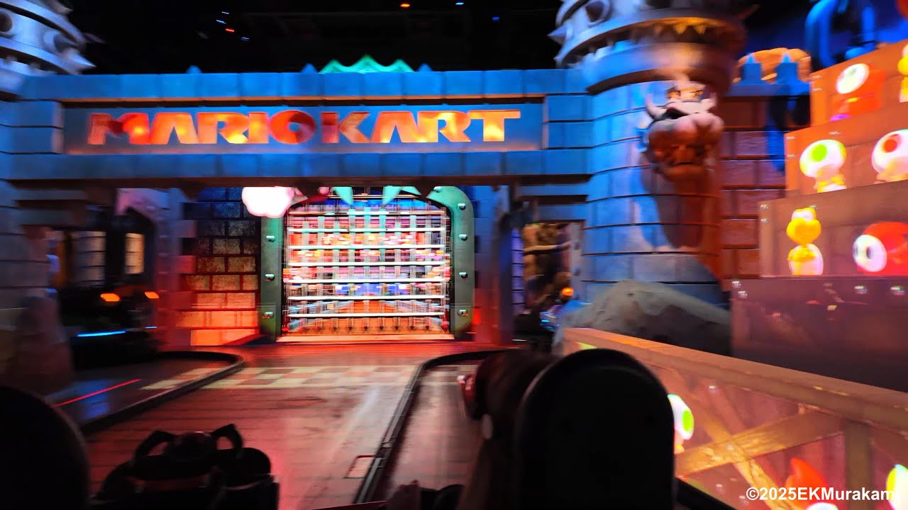 Mario Kart:  Bowser's Challenge - Super Nintendo World - Universal Studios Hollywood - Nov. 5, 2025
