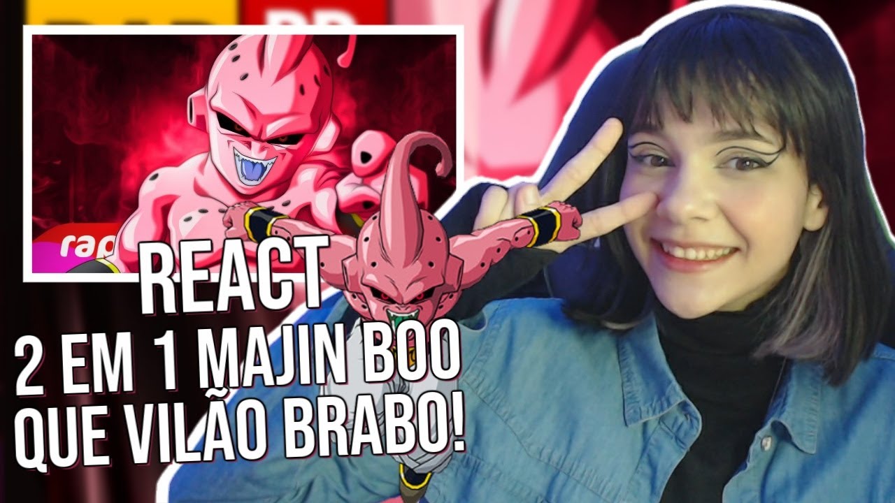 (REACT 2 em 1) - RAPS DO MAJIN BOO - (Dragon Ball Z) - (7Minutoz/Tauz)