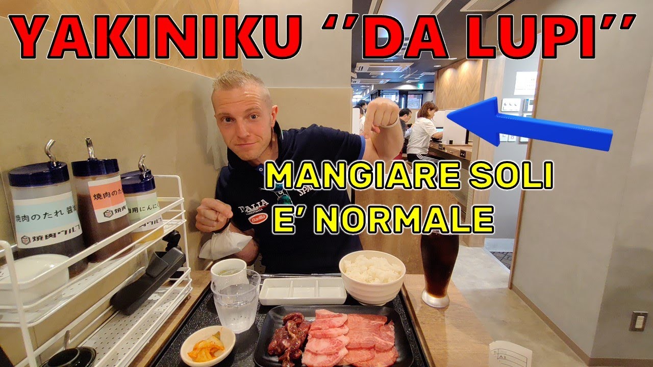 GIAPPONE : RISTORANTE YAKINIKU PER PERSONE SOLE