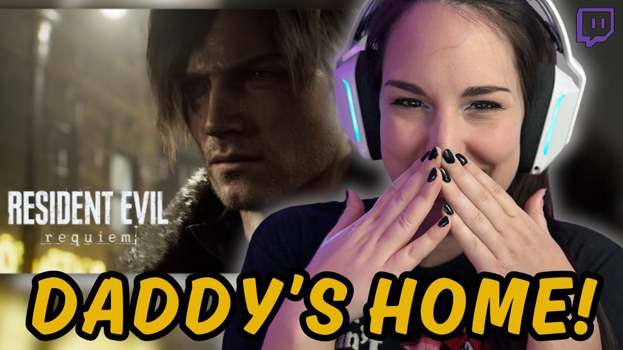 DADDY LEON IS HERE TO STAY!! 💀 Resident Evil Requiem - 4th Trailer | STREAMER REACTS