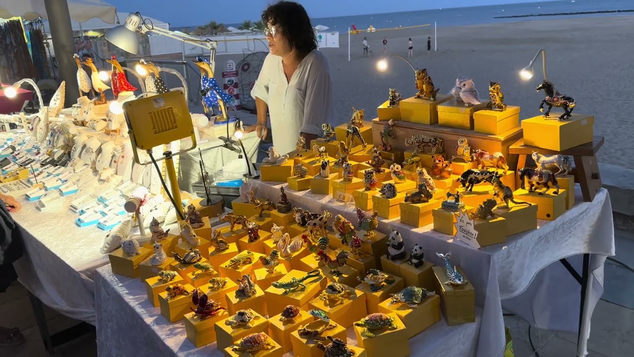 Marché nocturne du Grau d’Agde 4 k