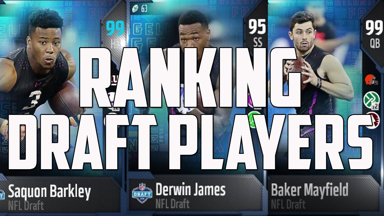 WHICH DRAFT PLAYERS ARE BEST? MY FAVORITES IN MUT 18