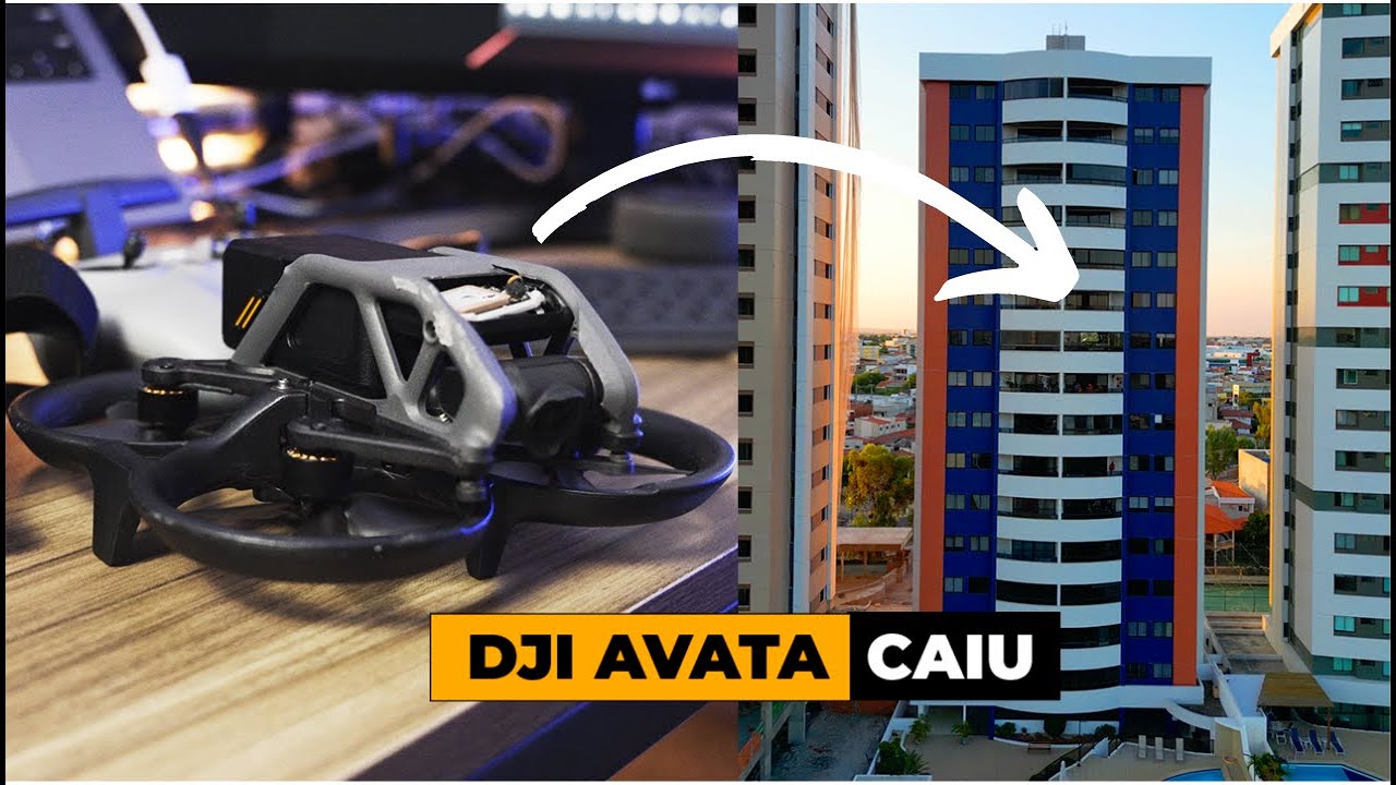 DJI AVATA CAIU FILMANDO APARTAMENTO DE LUXO, VEJA NO QUE DEU