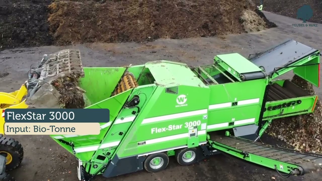 WILLIBALD FlexStar 3000, Einsatz Biotonne
