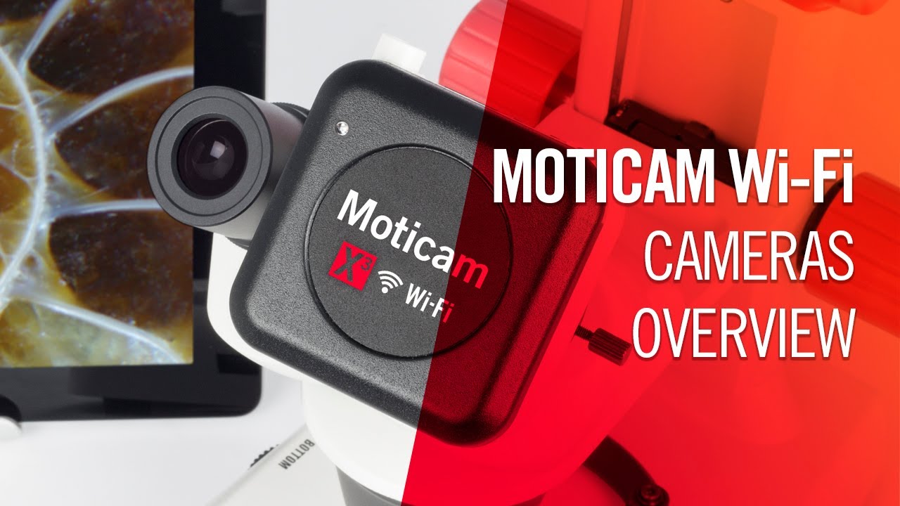 Moticam Wi-Fi cameras overview | by Motic Europe