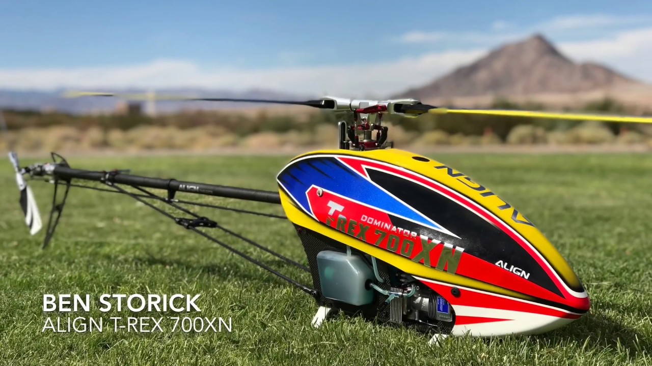ALIGN T-Rex 700XN Nitro Flight Ben Storick 3-22-19