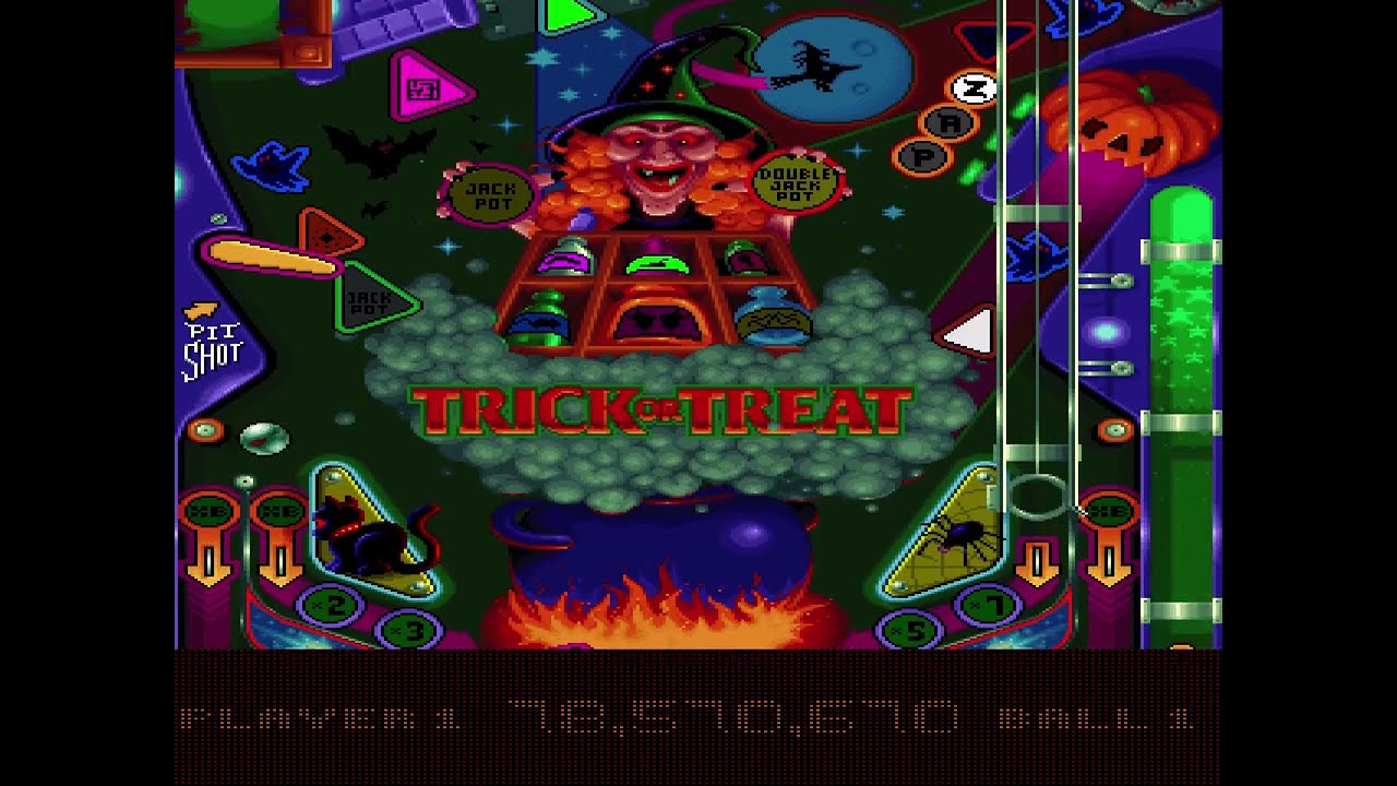 Psycho Pinball (1995) [MS-DOS] | 4K/60