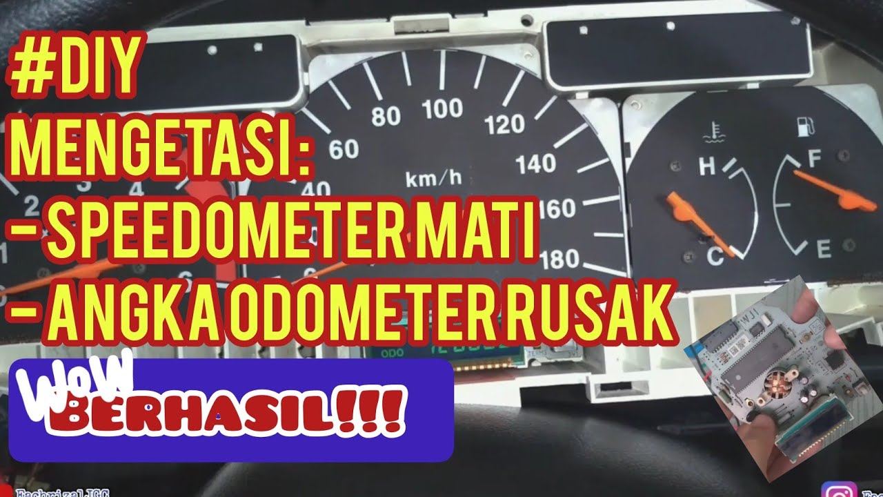 Kupas Tuntas Speedometer Isuzu Panther Kapsul | Atasi Speedometer Mati | Atasi Angka Odometer Rusak