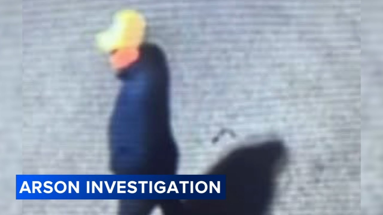 Person of interest wanted in 2 alleged cases of arson