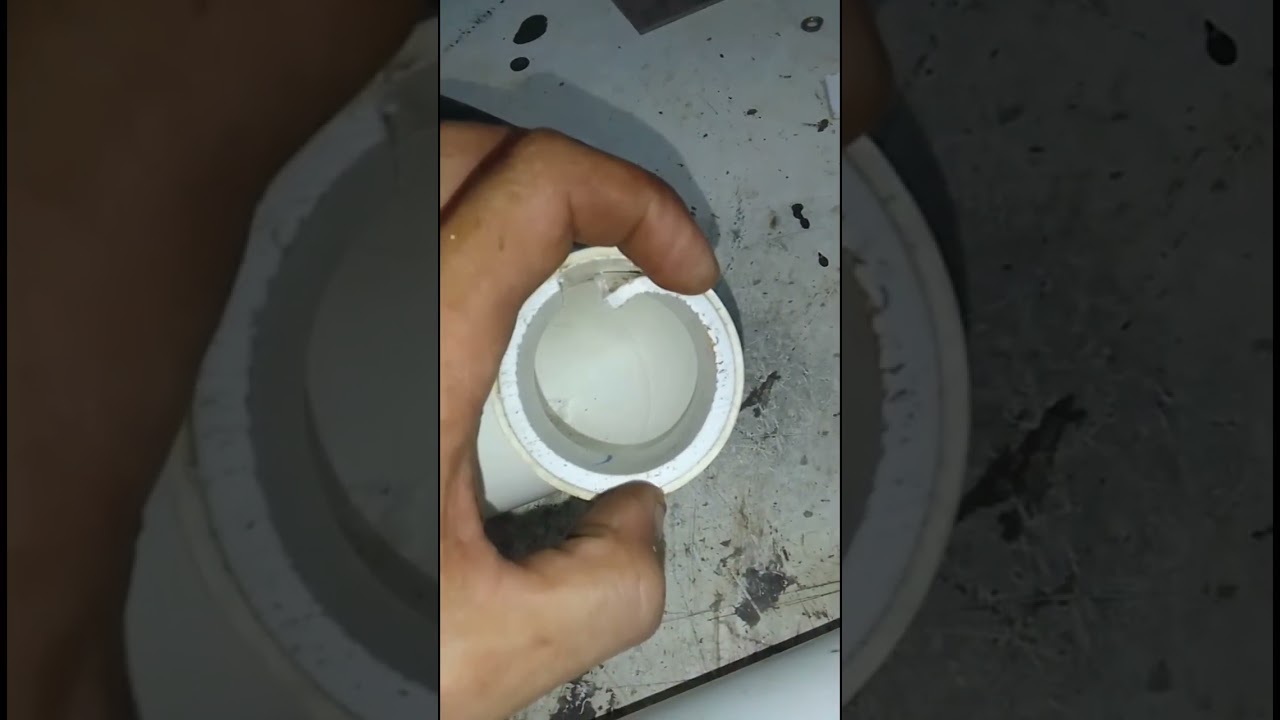 COMO SOLUCIONAR UN PROBLEMA DE PLOMERIA RECICLANDO PVC SIN GASTAR DINERO  