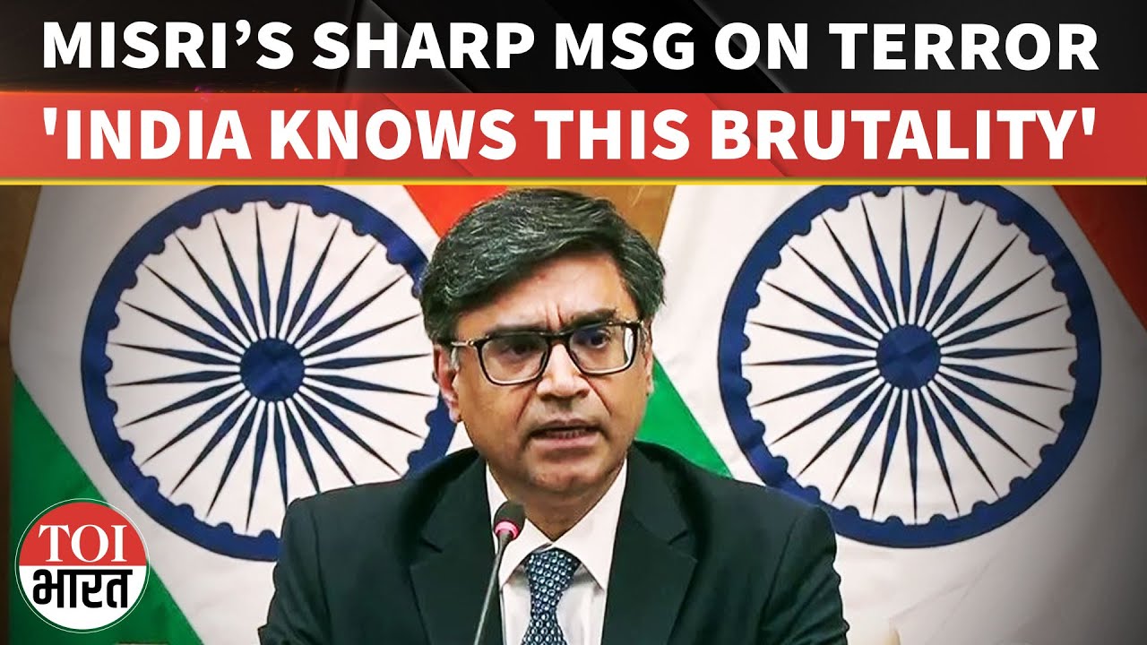 'India Too Knows Terror&rsquo;s Brutality': Vikram Misri Links Oct 7 Hamas Attack To Cross-Border Terror