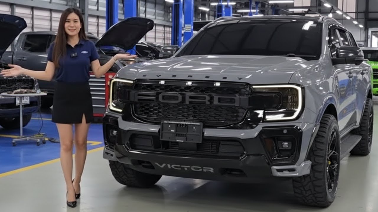 2026 A Fully Upgrade Suspension Ford Everest Sport Victor Customize in The Sultan of Dubai Style