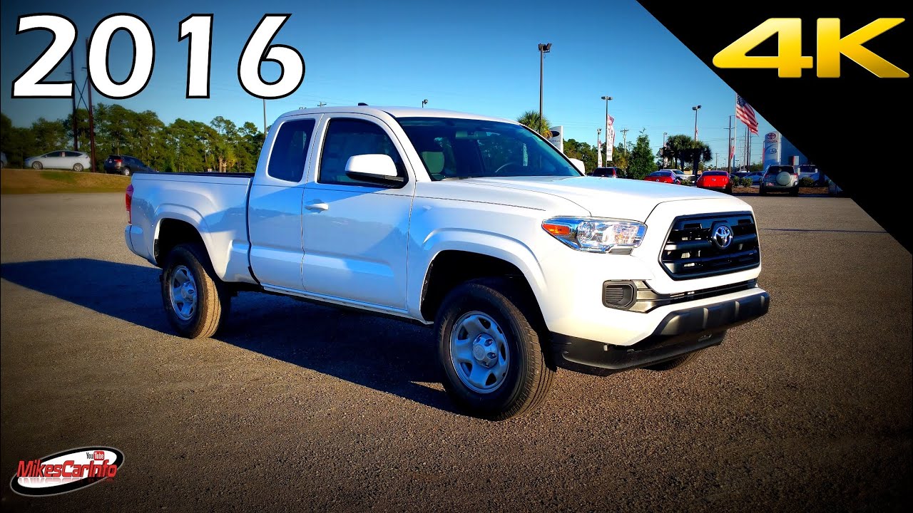 👉 2016 Toyota Tacoma SR - Ultimate In-Depth Look in 4K