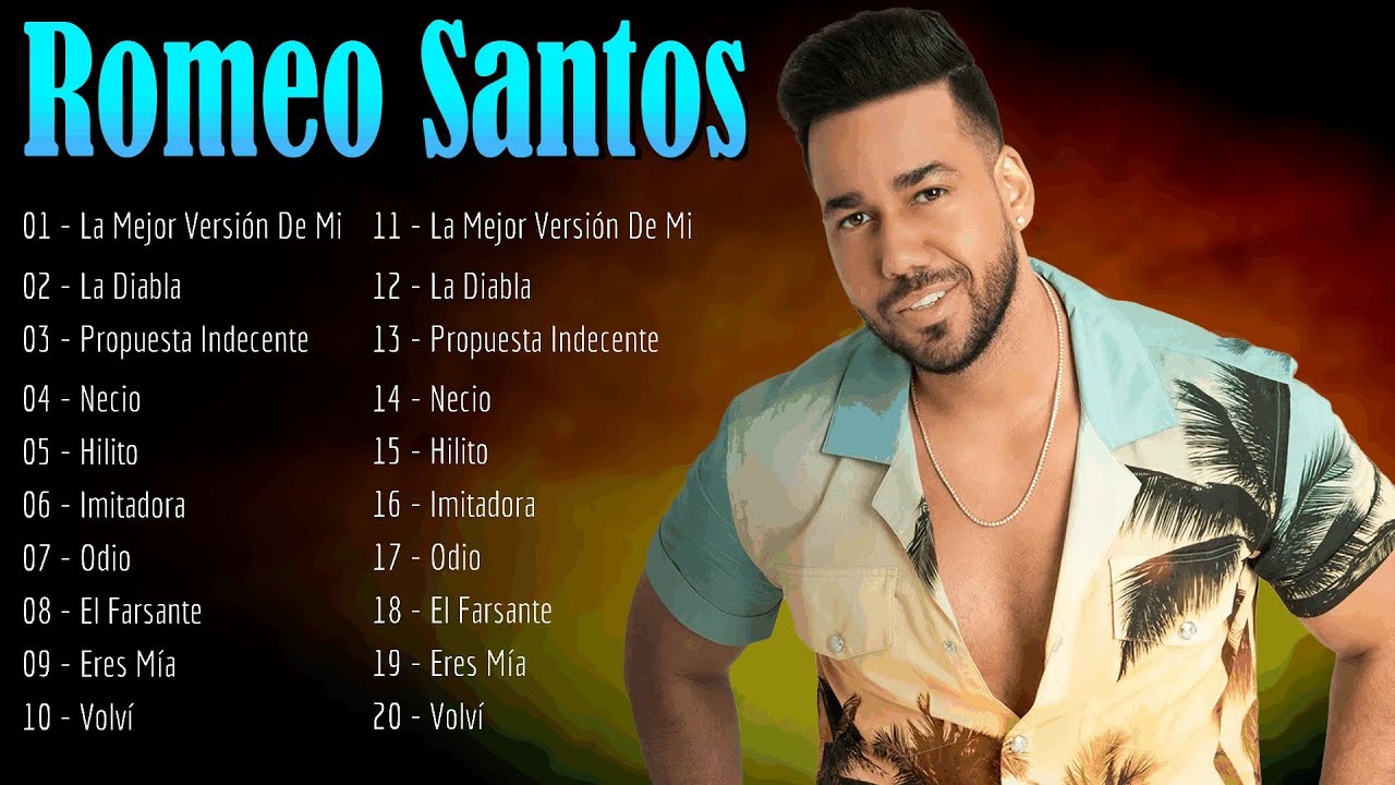 💖 Romeo Santos - Latin music legend whose romantic songs dominate charts worldwide 🌟🎤