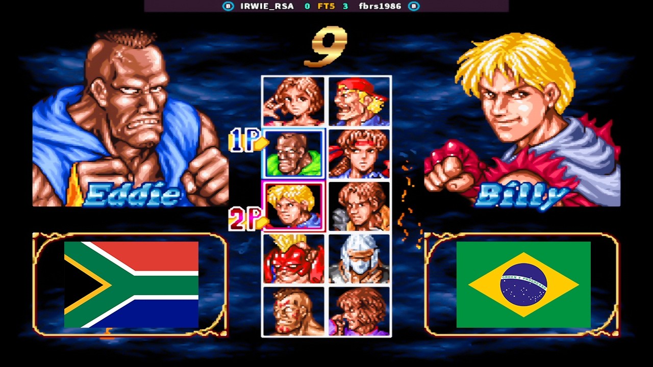 Double Dragon - IRWIE RSA vs fbrs1986