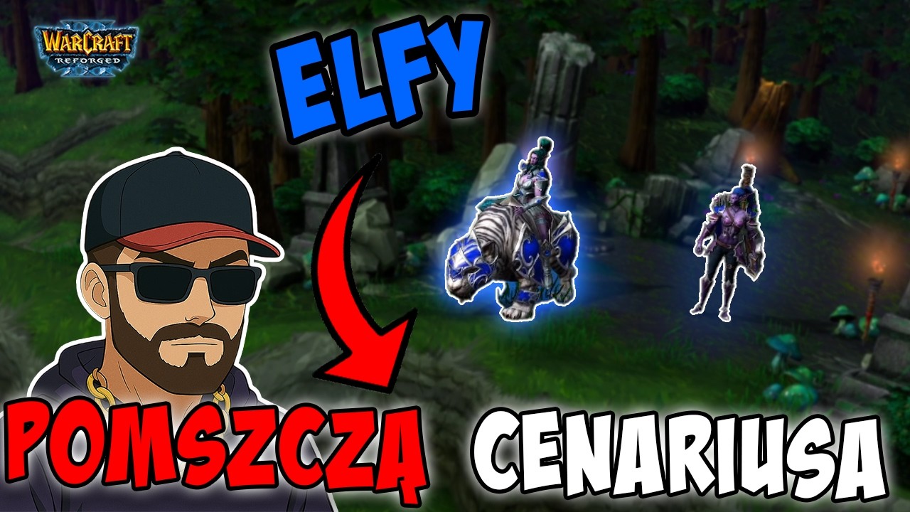 TA ELFKA najpierw bije, potem pyta! Warcraft 3 Reforged Kampania Orc #26