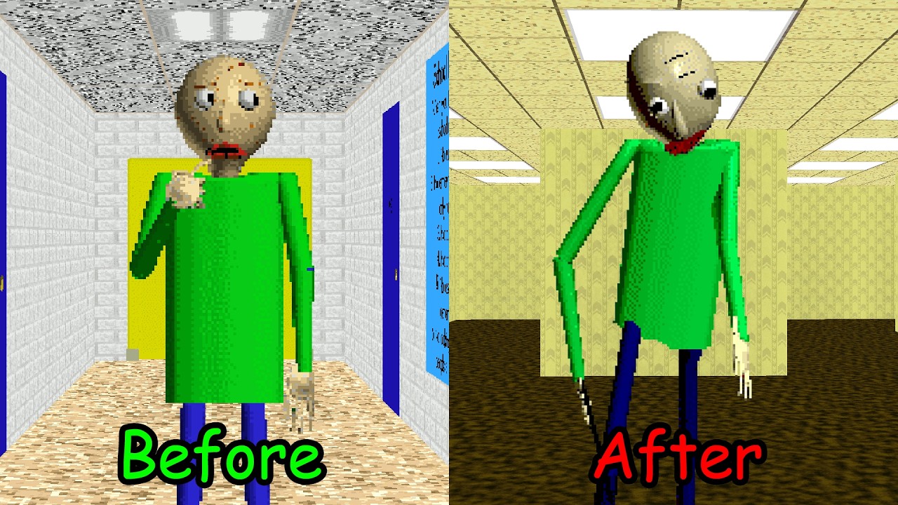 Натюрморт с Балди вернулся?! | Мод Baldi's Basics