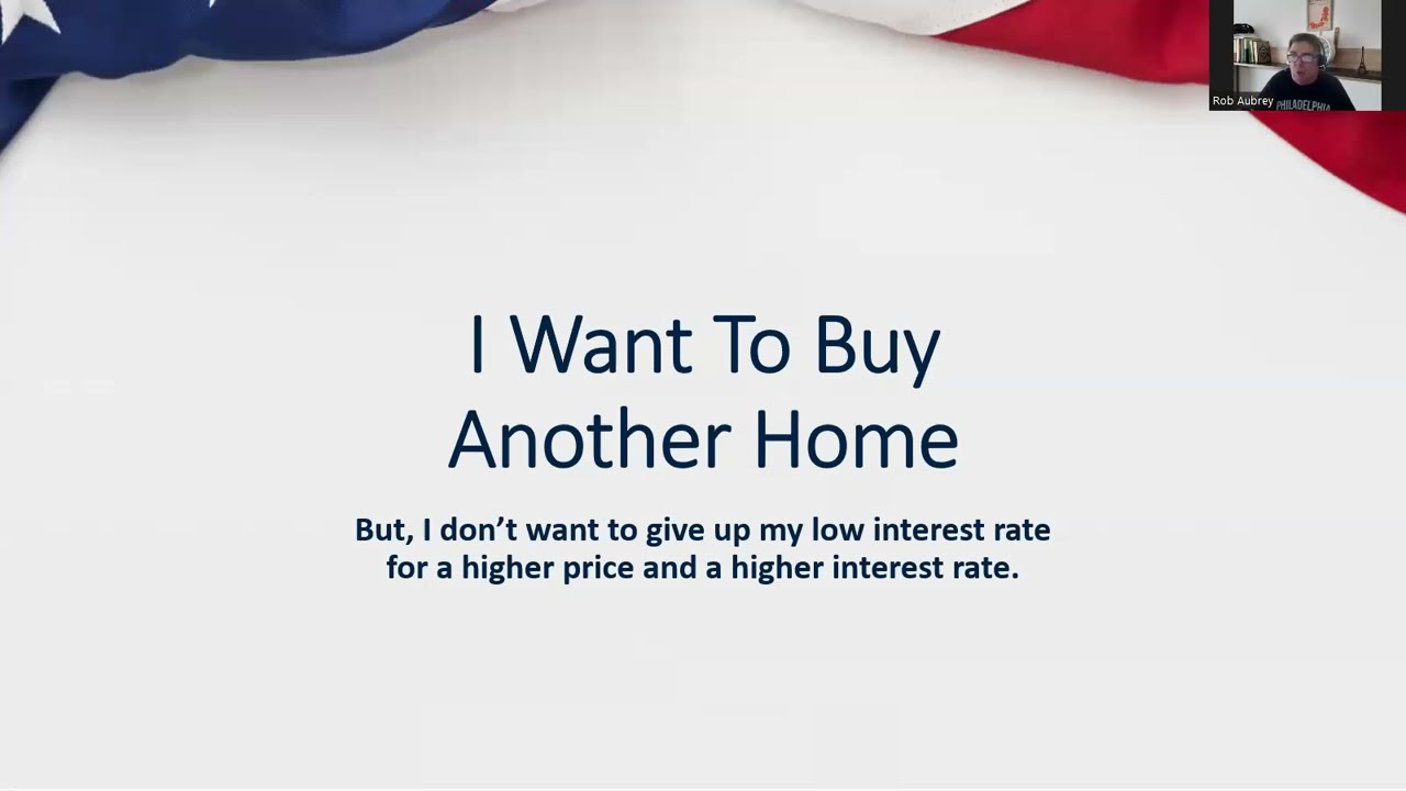 I don't want to give up my low rate mortgage
