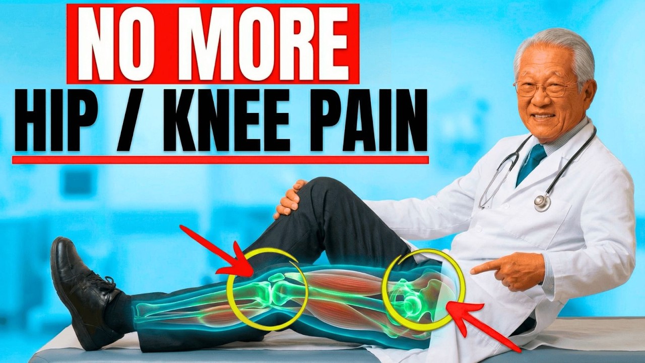 Japan's Oldest Doctor: The BEST Exercises For Osteoarthritis of Hip and Knees (50+)