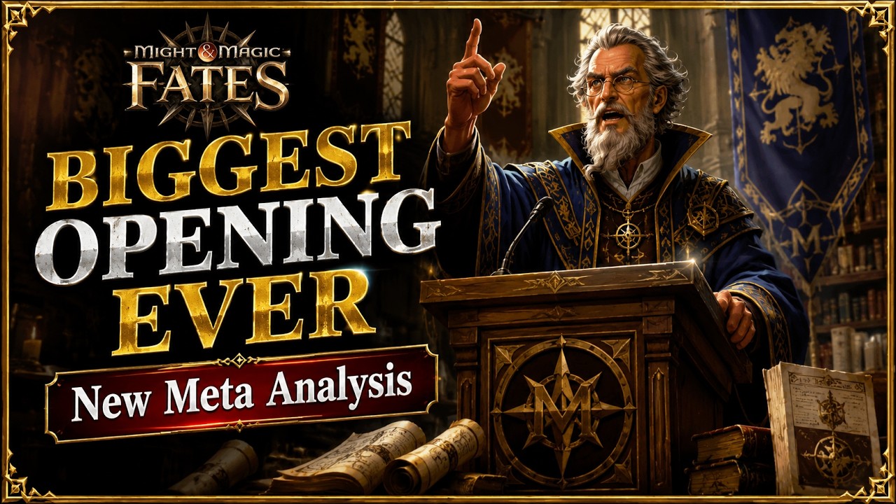 BIGGEST OPENING EVER and New Meta Analysis in Might And Magic Fates