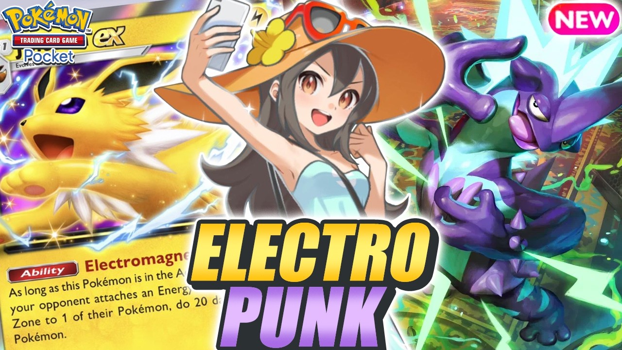 HIGH VOLTAGE ! TOXTRICITY & JOLTEON Shock the Opponent’s Entire Board ! - Pokemon TCG Pocket
