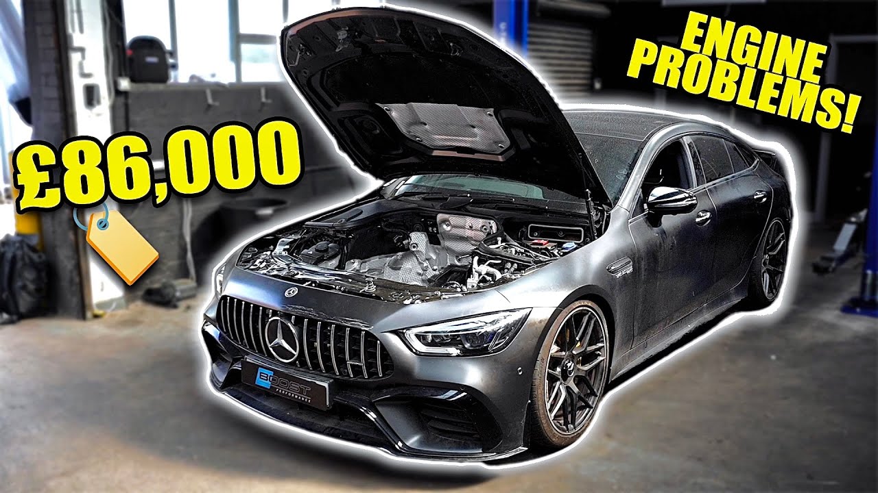 Я купил дорогой Mercedes GT63s AMG, а двигатель не заводится!