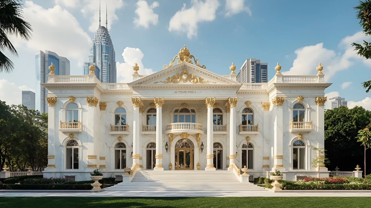 Inside a Modern Rococo Luxury Villa | Swarovski Elegance in Every Detail.