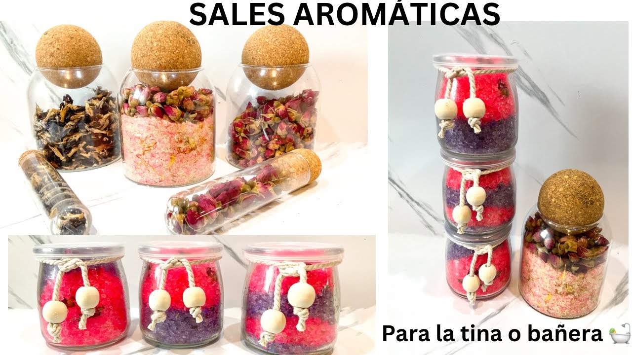 SALES AROMÁTICAS RECETA INCLUIDA  perfecto regalo para 🪅 navidad
