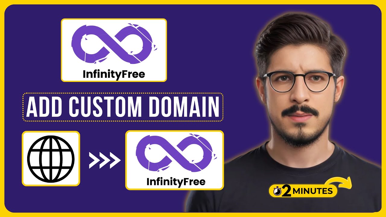 How To Add Custom Domain In Infinityfree & Install Wordpress 2025 | Infinityfree Custom Domain