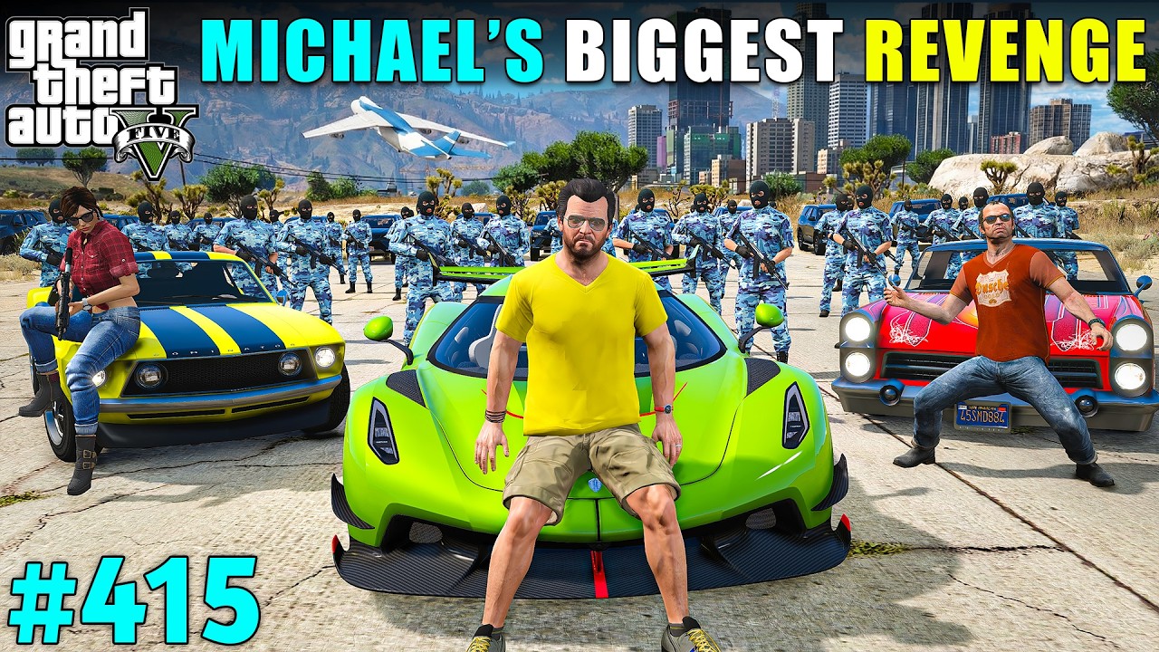 TIME FOR MICHAEL TO TAKE THE BIGGEST REVENGE EVER | GTA V GAMEPLAY 
