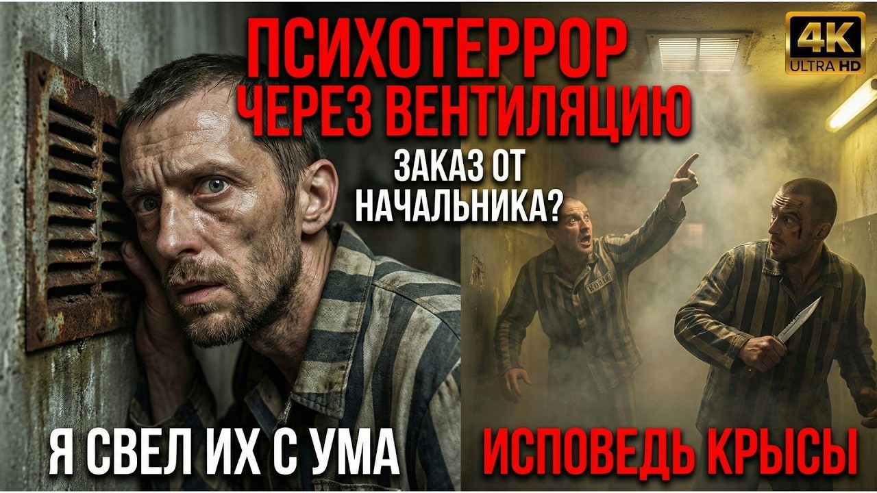 КАК ВЫЖИТЬ В ТЮРЬМЕ ЕСЛИ ТЕБЯ ЗАКАЗАЛИ ШЕПОТ В ВЕНТИЛЯЦИИ