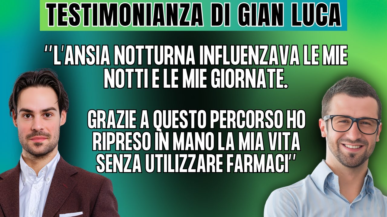 Ansia notturna &egrave; possibile uscirne: la storia di Gian Luca