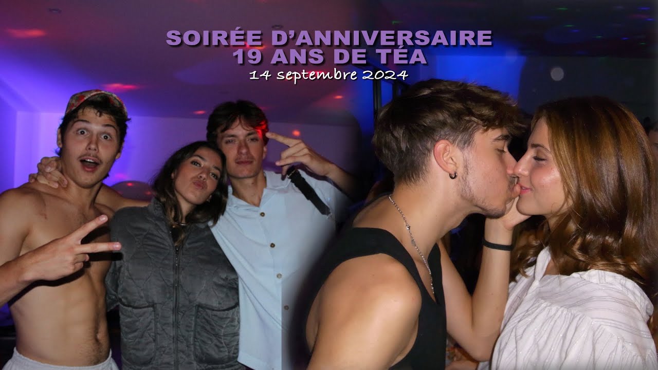 SOIRÉE D'ANNIVERSAIRE DE TÉA