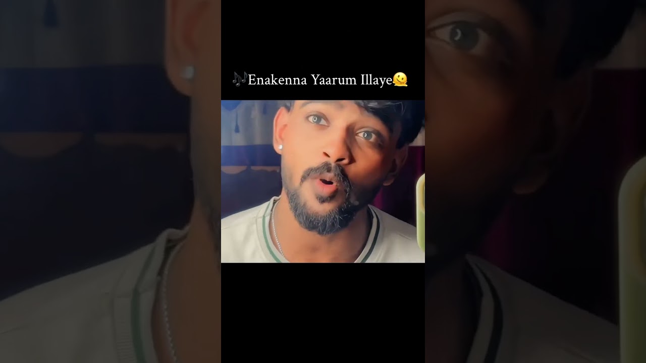 🥺 Heartbreaking Solo Cover: Enakenna Yaarum Illaye | Aakko Movie Melody black cupid 08