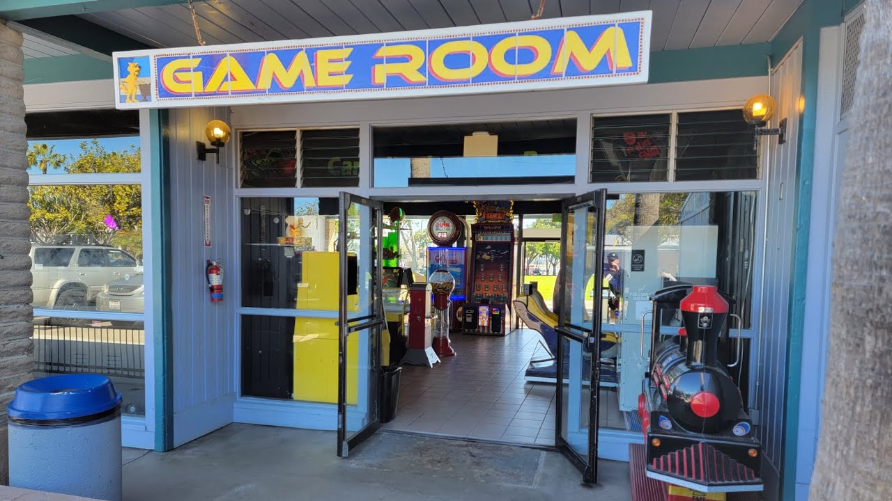 Arcade Tour Campland on the Bay Game Room San Diego CA